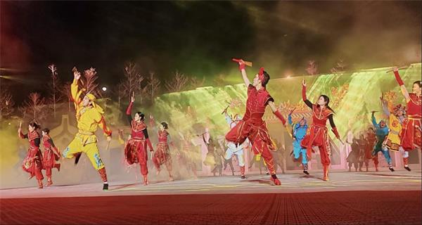 潮汕民俗實景演出《英歌情》舉行首演